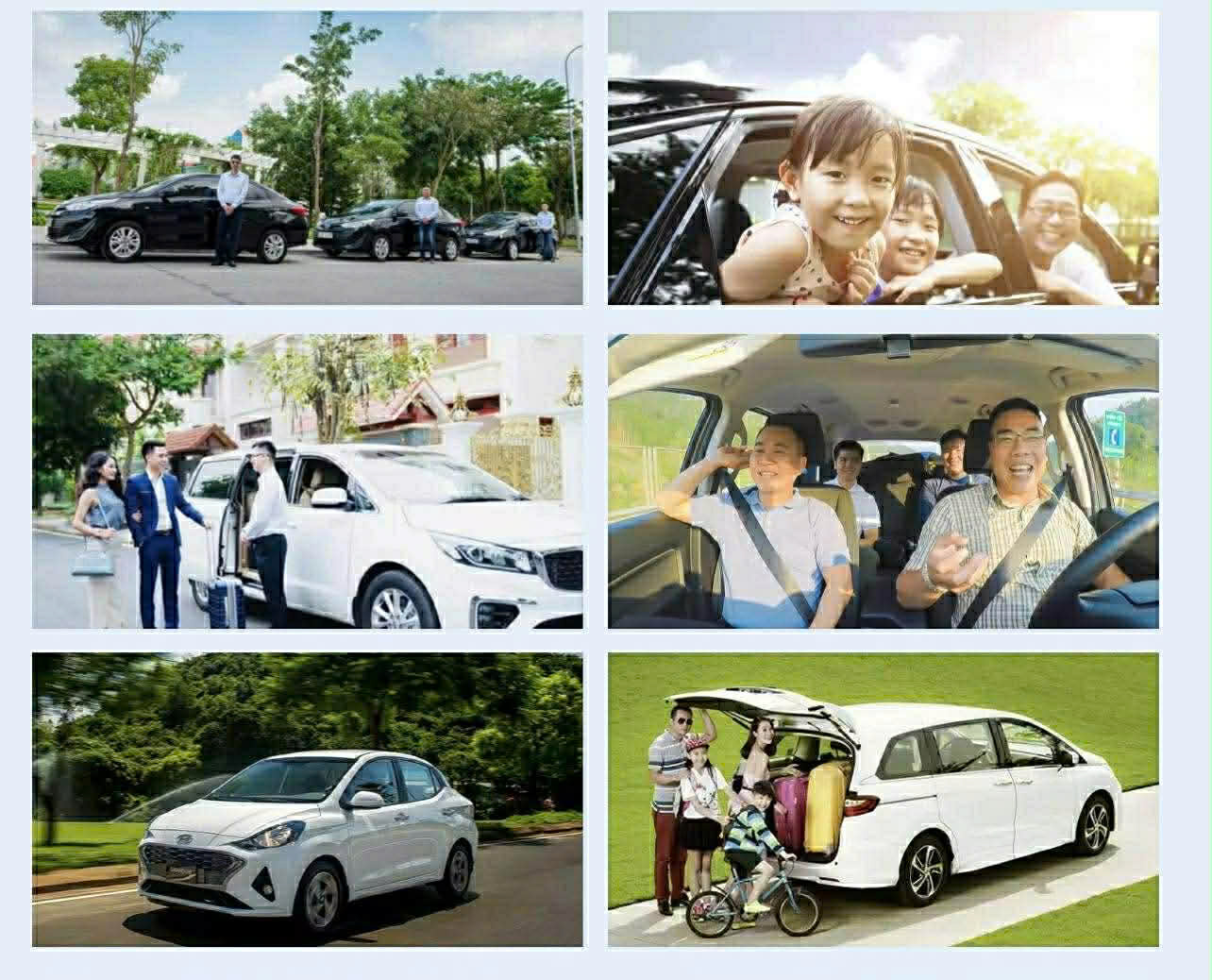 Xe ghép Duy Điệp đón khách sân bay